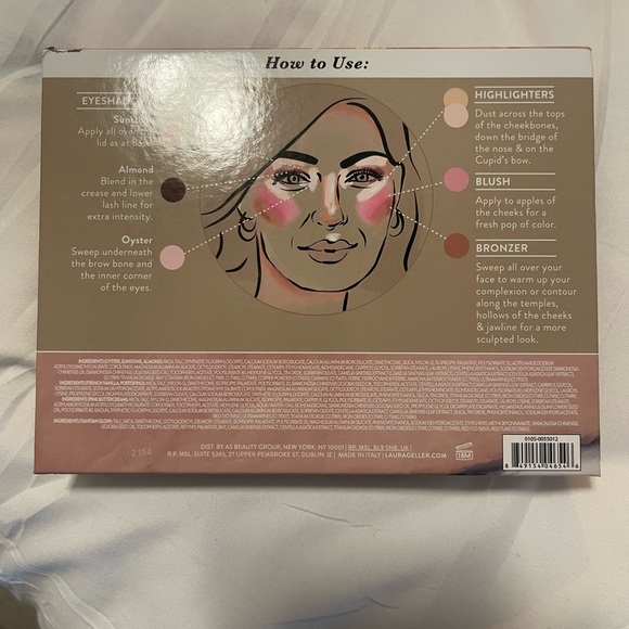 Laura Geller complete travel box of her famous baked makeup. - Picture 3 of 3